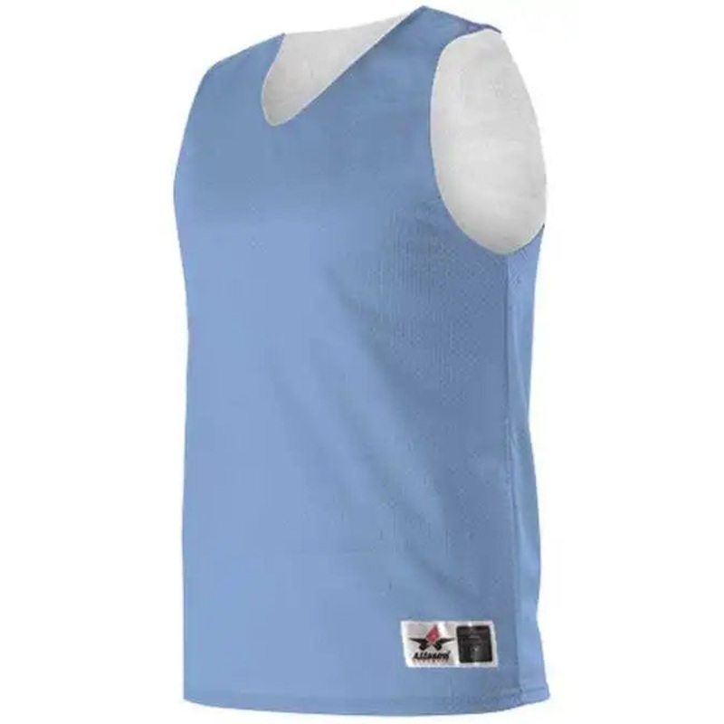 Alleson Athletic 506CRY Youth Reversible Tank – Carolina Blue White