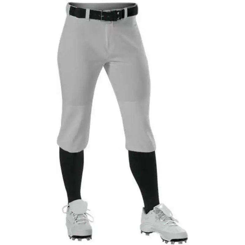 Alleson Athletic 605PKNW Women’s Fastpitch Knicker Pant – Gray