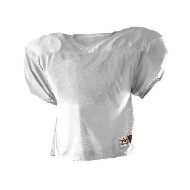 Alleson Athletic 705Y Youth Practice Football Jersey – White
