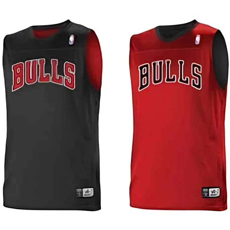 Alleson Athletic A105LY Youth NBA Logo Reversible Jersey – Chicago Bulls