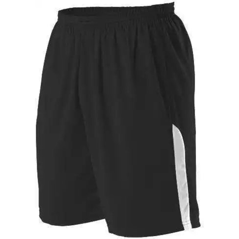 Alleson Athletic A205BY Youth NBA Blank Game Short – Black White