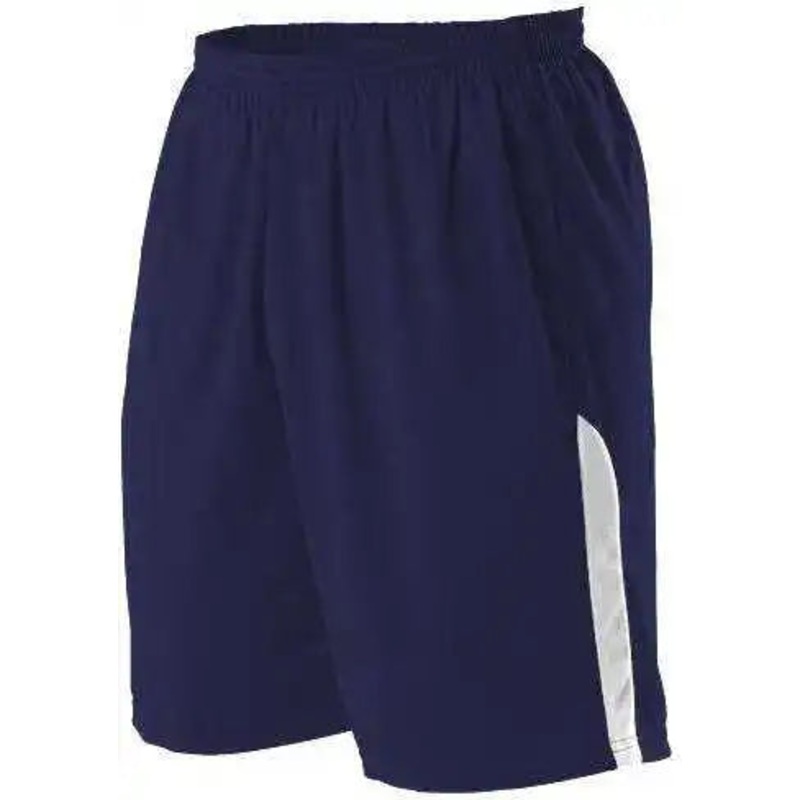 Alleson Athletic A205BY Youth NBA Blank Game Short – Navy White