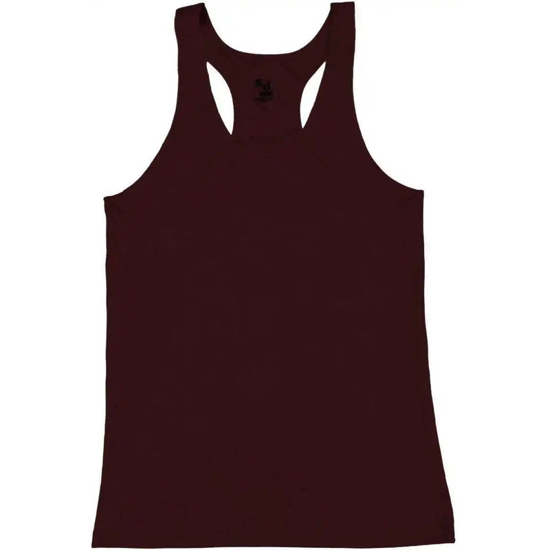 Badger Sport 4166 B-Core Ladies Racerback Tank  – Maroon