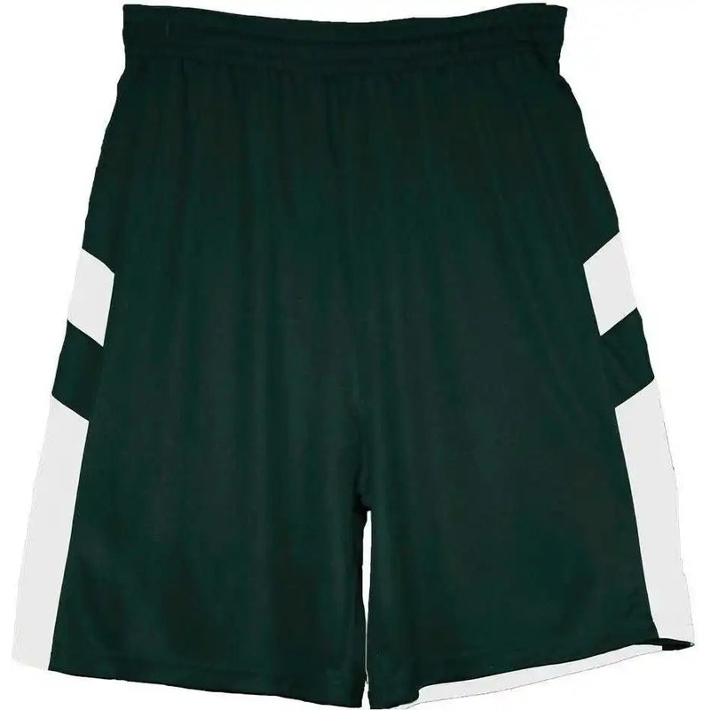 Badger Sport 2266 B-Pivot Reversible Youth Short – Forest White