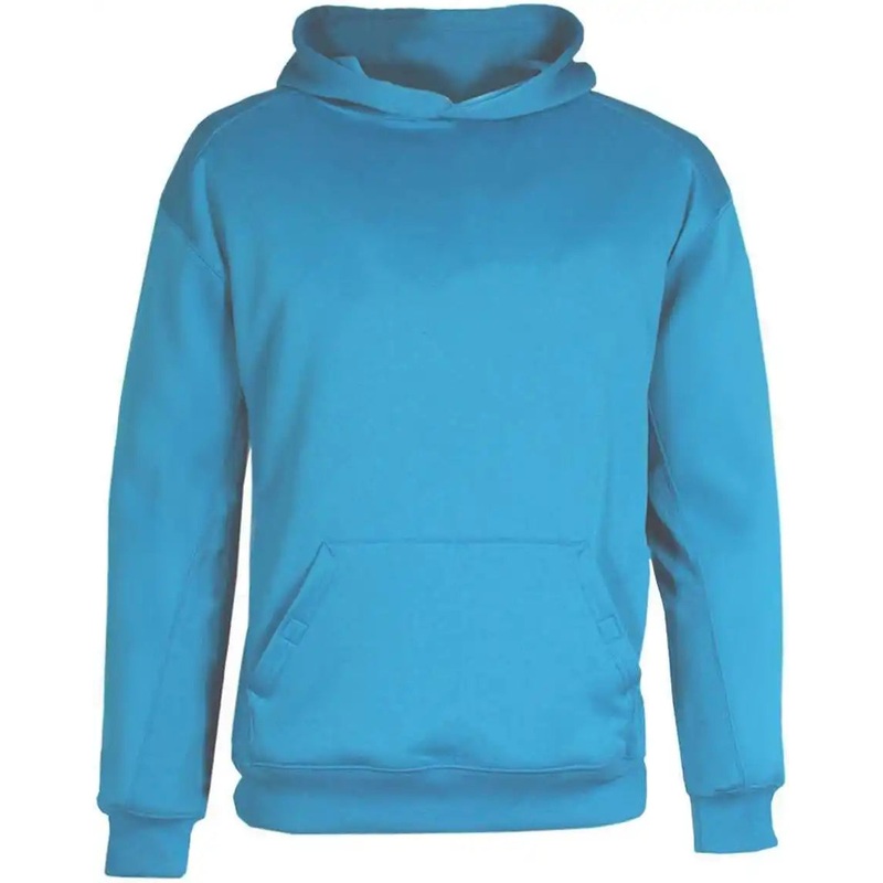 Badger Sport 2454 Poly Fleece Youth Hoodie – Columbia Blue