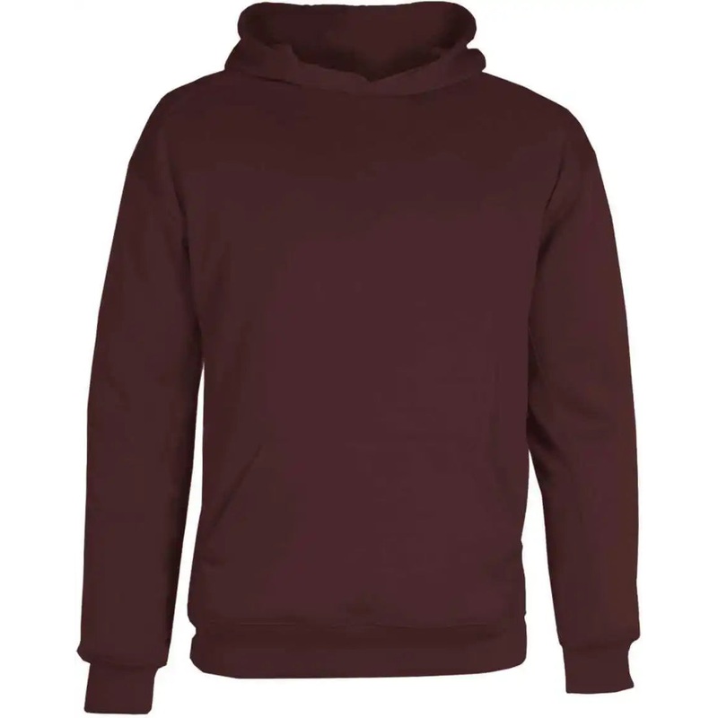 Badger Sport 2454 Poly Fleece Youth Hoodie – Maroon