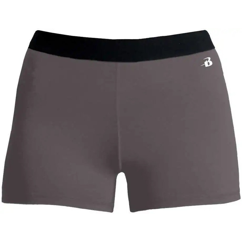 Badger Sport 4629 Ladies Pro-compression Short – Graphite