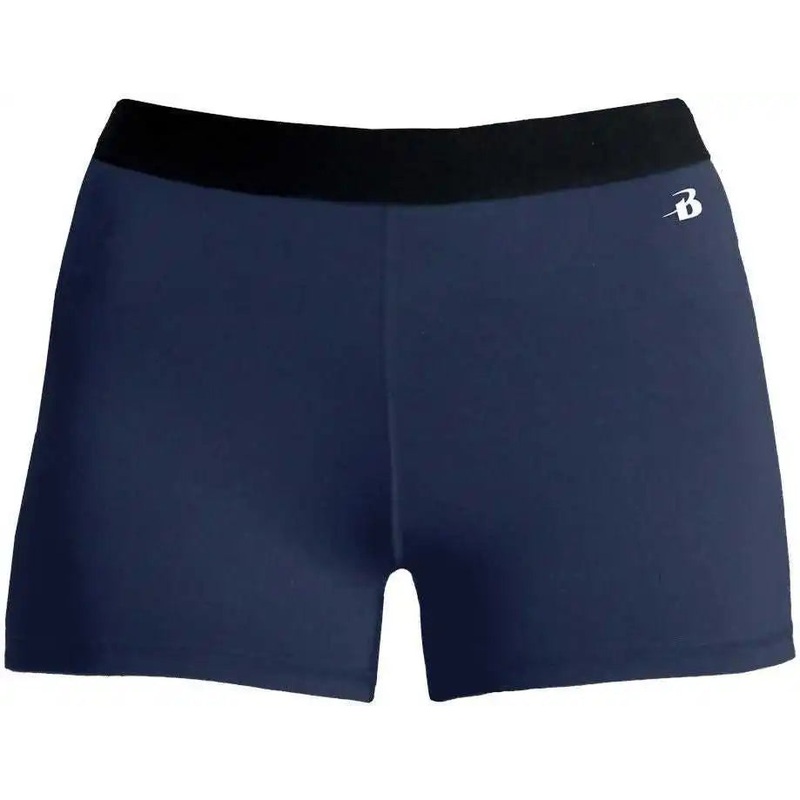 Badger Sport 4629 Ladies Pro-compression Short – Navy