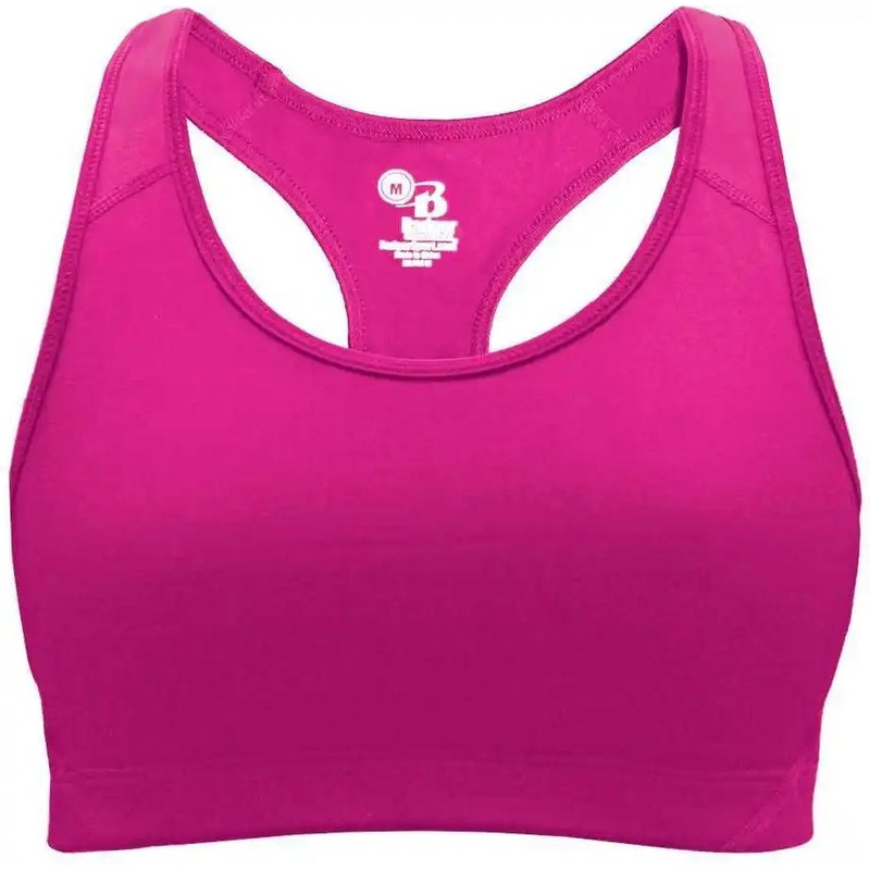 Badger Sport 4636 B-Sport Ladies Bra Top – Hot Pink
