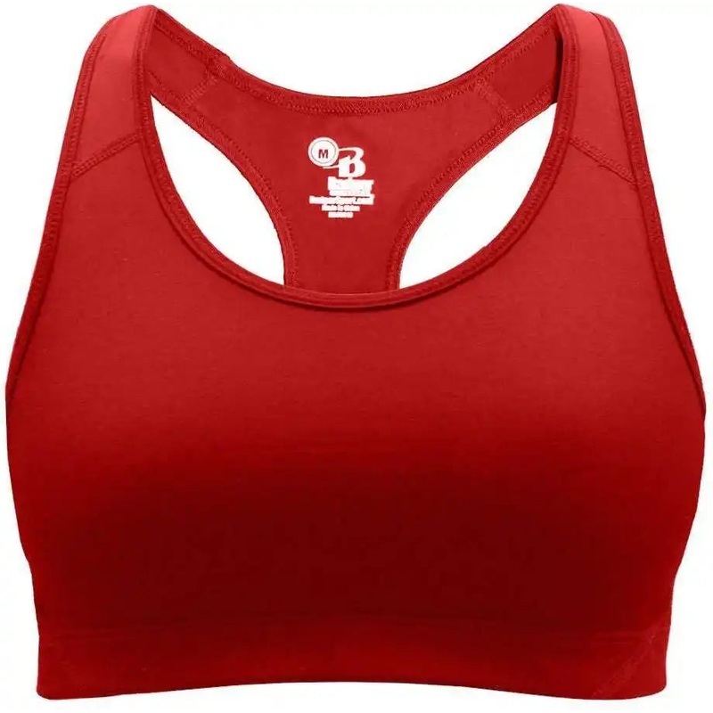 Badger Sport 4636 B-Sport Ladies Bra Top – Red