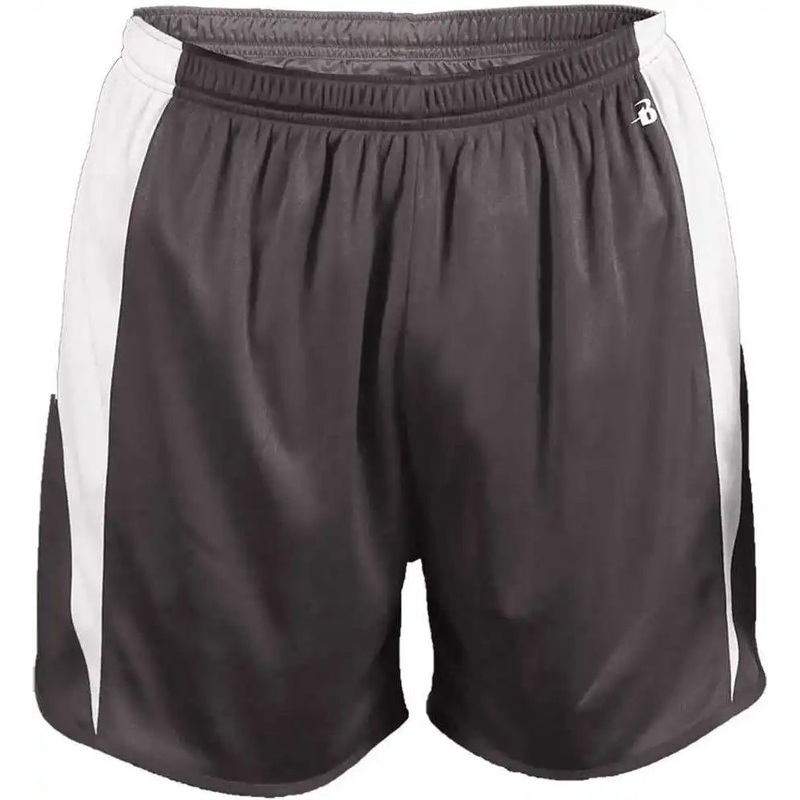 Badger Sport 7273 Stride Short – Graphite White