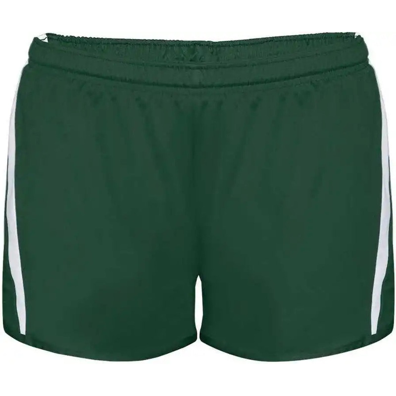 Badger Sport 7274 Stride Ladies Short – Forest White