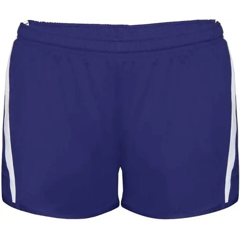 Badger Sport 7274 Stride Ladies Short – Royal White