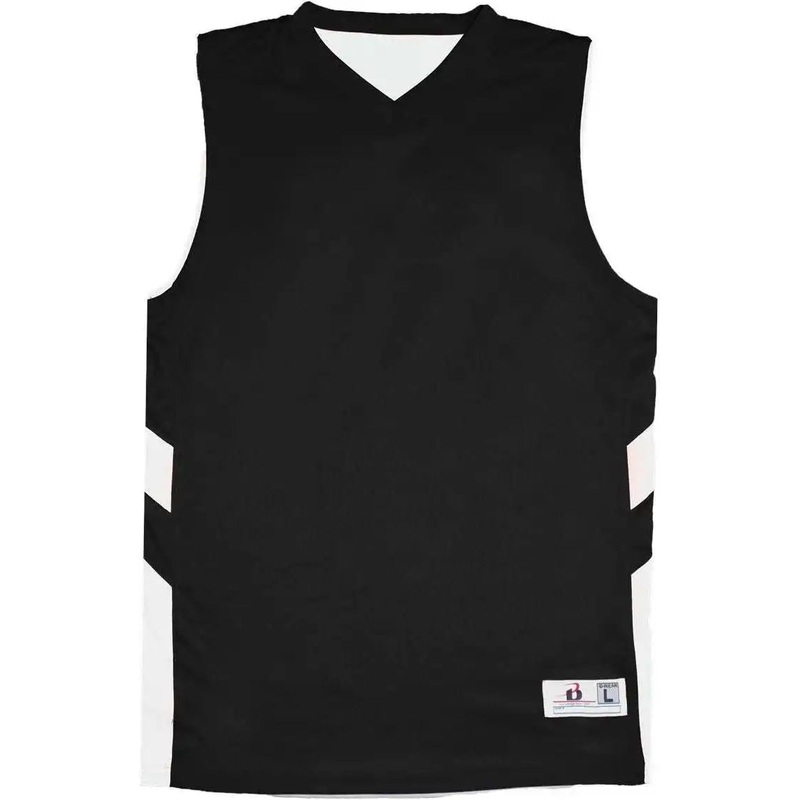 Badger Sport 8566 B-Pivot Reversable Tank – Black White