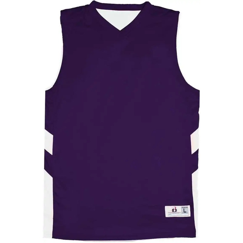 Badger Sport 8566 B-Pivot Reversable Tank – Purple White