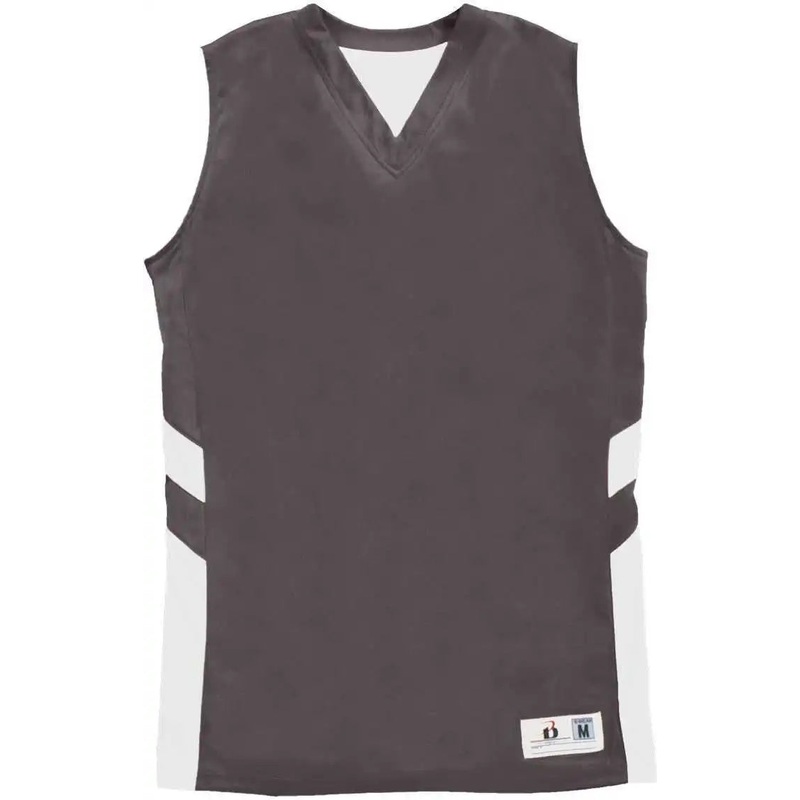 Badger Sport 8966 B-Pivot Reversable Ladies Tank – Graphite White