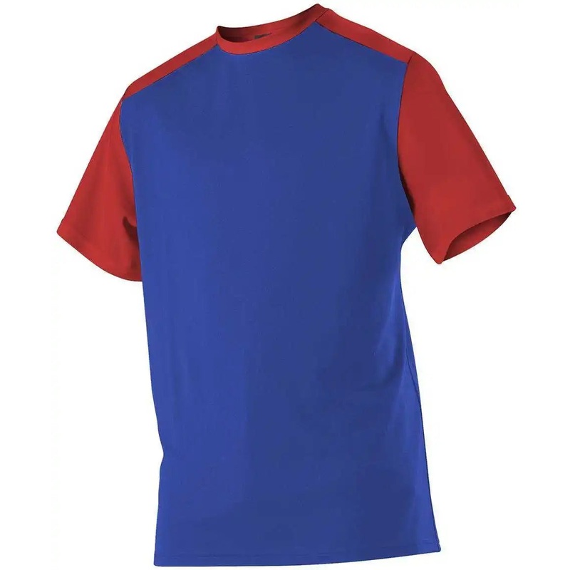 Alleson Athletic 532CJ Adult Crew Neck Baseball Jersey – Royal Red