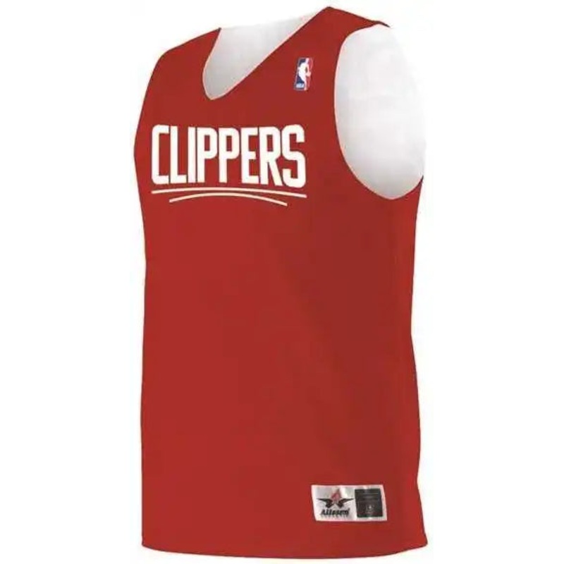 Alleson Athletic A115LA Adult NBA Logo’d Reversible Jersey – Los Angeles Clippers