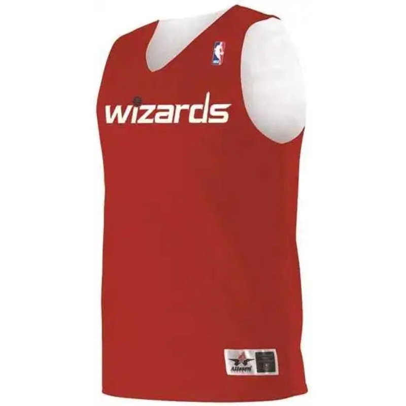 Alleson Athletic A115LA Adult NBA Logo’d Reversible Jersey – Washington Wizards