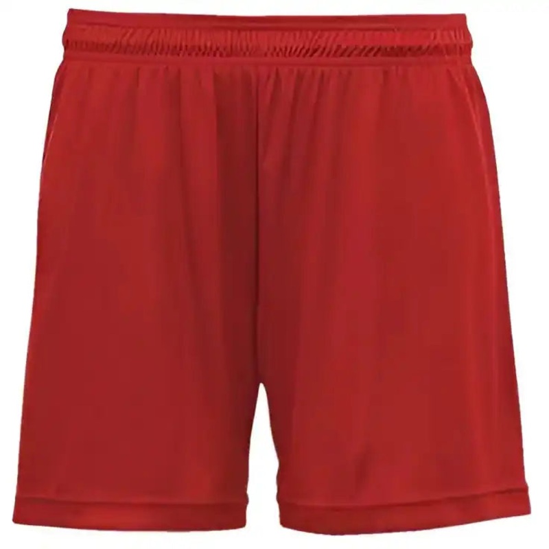 Badger Sport 5116 Mesh Women’s Short – Red