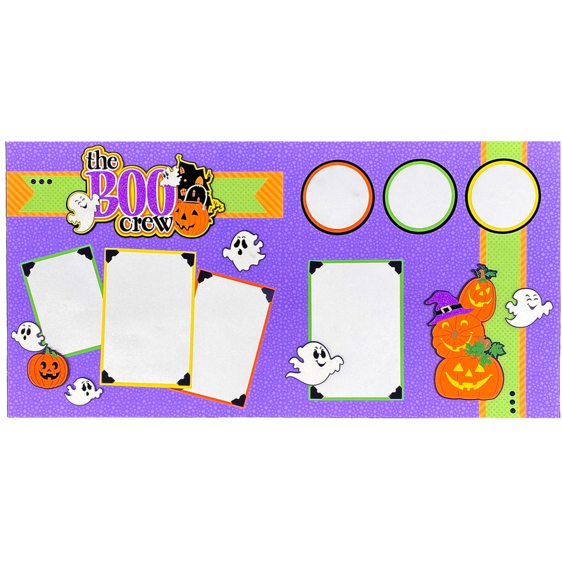 Boo Crew Page Kit – 2 Page Layout *LIMITED QUANTITY*