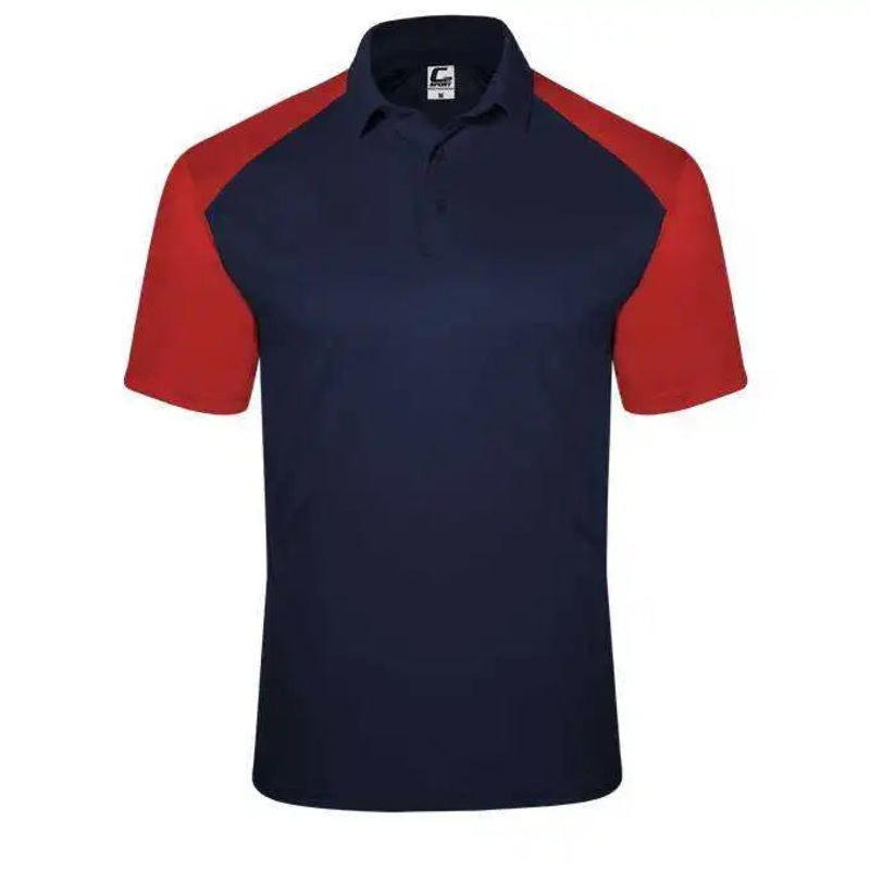 C2 Sport 5903 Sport Polo – Navy Red