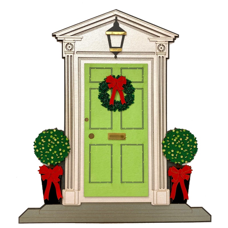 Home for the Holidays Door Embellishment