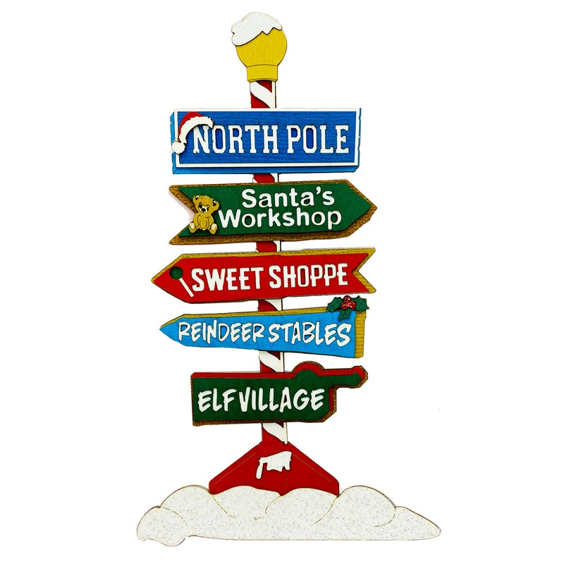 North Pole Sign