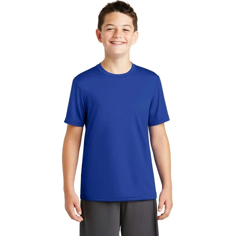 Sport-Tek YST320 Youth PosiCharge Tough Tee – True Royal