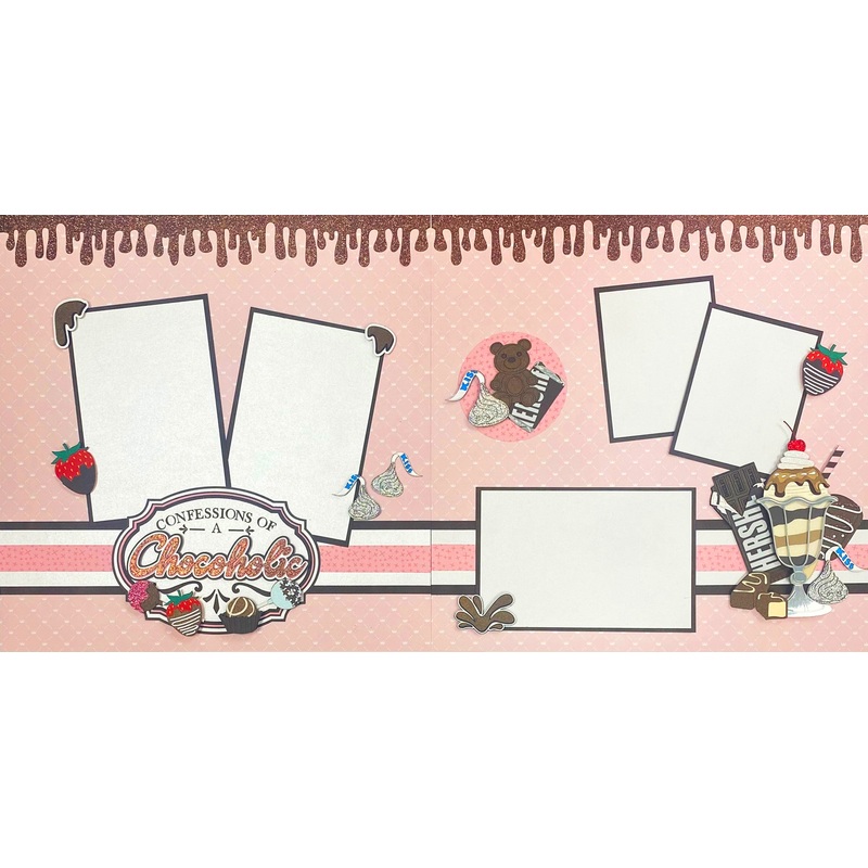 2023 Chocoholic Page Kit – 2 Page Layout