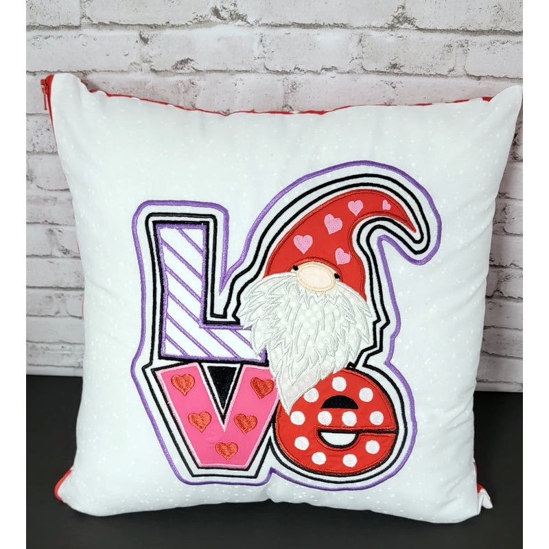 Annie Miller Creative Arts Gnome Love Pillow Cover