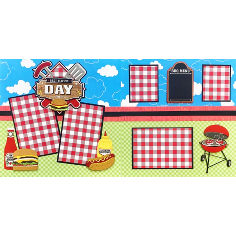 Best Flippin’ Day Ever Page Kit – 2 Page Layout