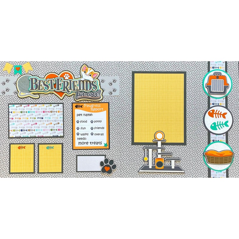 Best Friends FUR-EVER – Kitty Layout