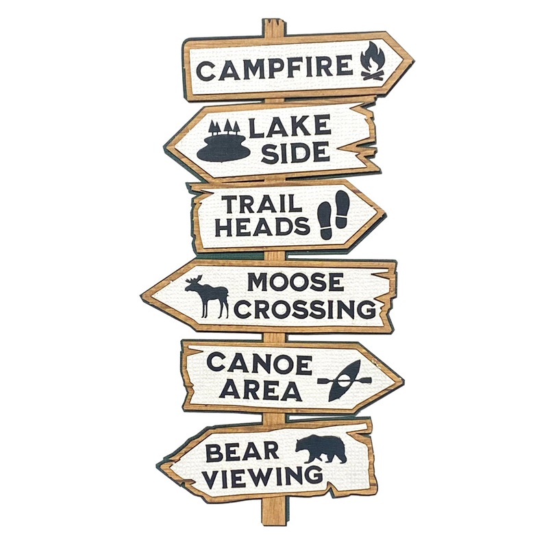 Camping Sign