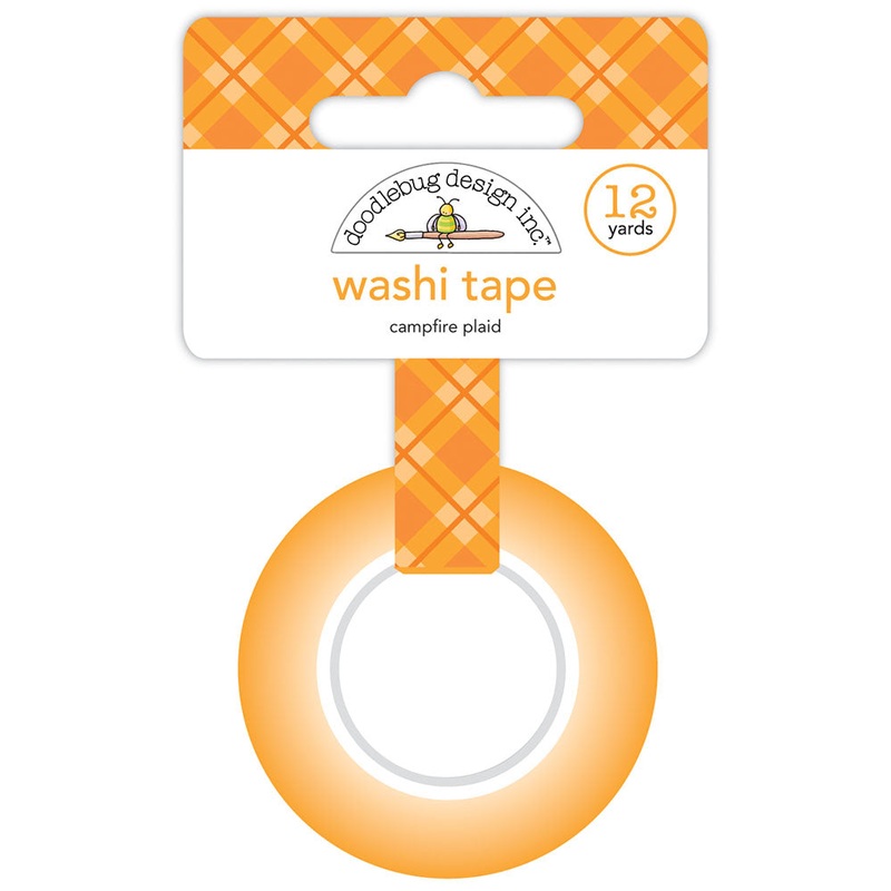 Doodlebug – The Great Outdoors – Campfire Plaid Washi Tape