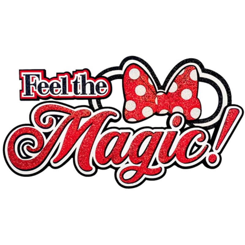 Feel the Magic – Title – RED *NEW*