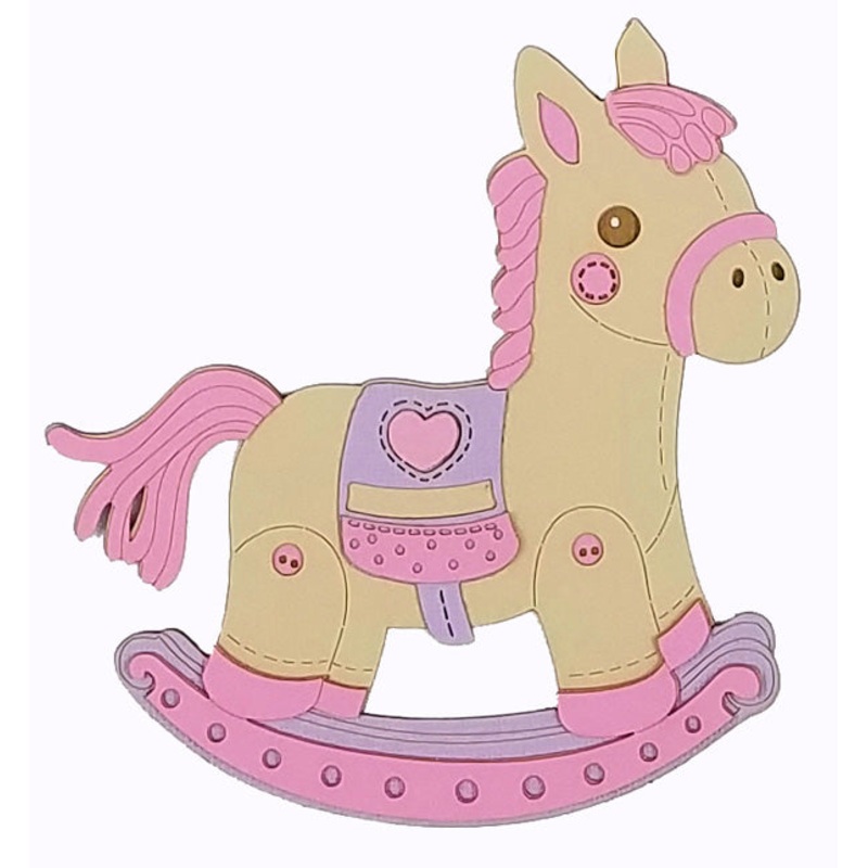 Oh Baby! Rocking Horse Pink