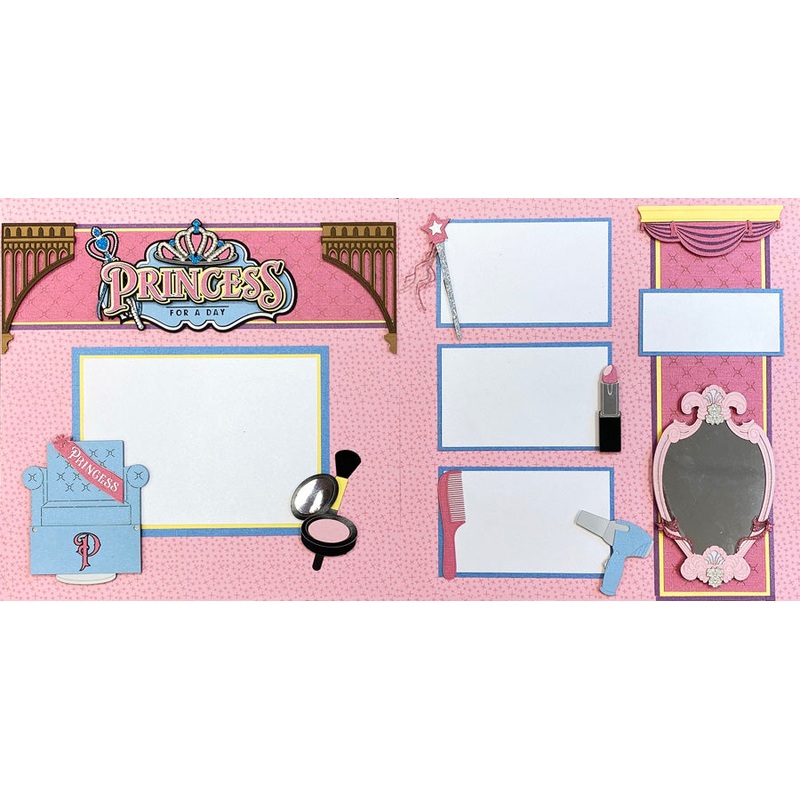 Princess for a Day Page Kit – 2 Page Layout
