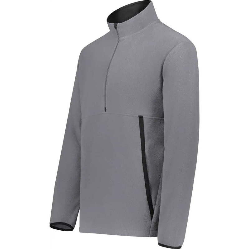 Augusta 6856 Youth Chill Fleece 2.0 1/2 Zip Pullover – Graphite