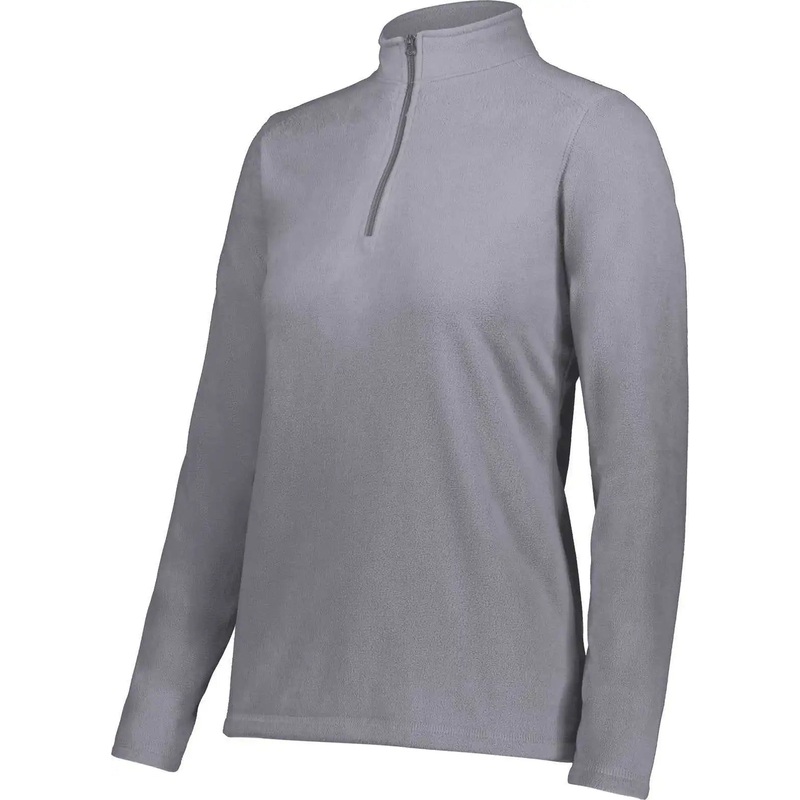 Augusta 6864 Ladies Micro-Lite Fleece 1/4 Zip Pullover – Graphite