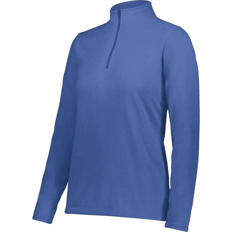 Augusta 6864 Ladies Micro-Lite Fleece 1/4 Zip Pullover – Royal