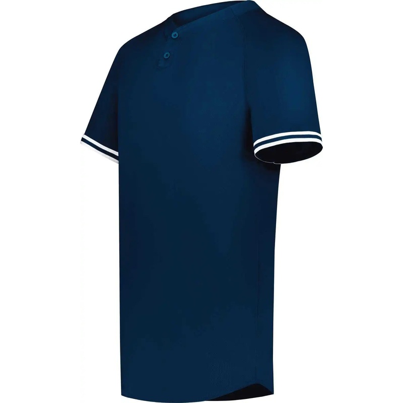 Augusta 6906 Youth Cutter+ Henley Jersey – Navy White