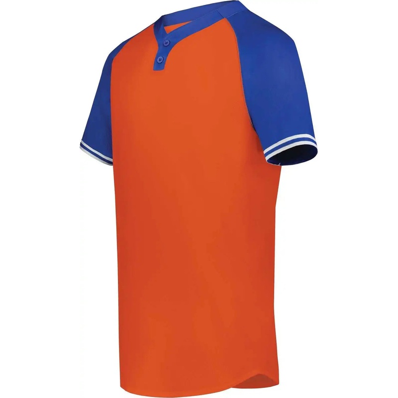 Augusta 6906 Youth Cutter+ Henley Jersey – Orange Royal