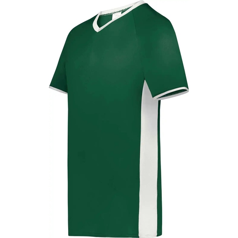 Augusta 6908 Youth Cutter+ V-Neck Jersey – Dark Green White