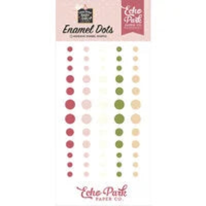Echo Park – Special Delivery Baby Girl – Enamel Dots *LAST CHANCE*