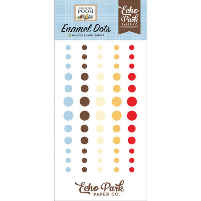 Echo Park – Winnie The Pooh – Enamel Dots