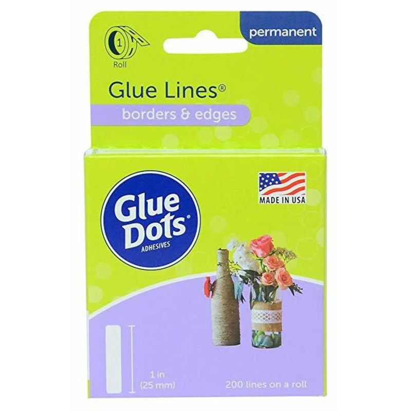 Glue Dots – 1 Glue Lines – Roll