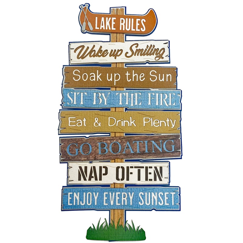 Lake Rules Sign – *NEW*