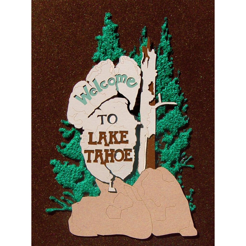 Lake Tahoe Sign