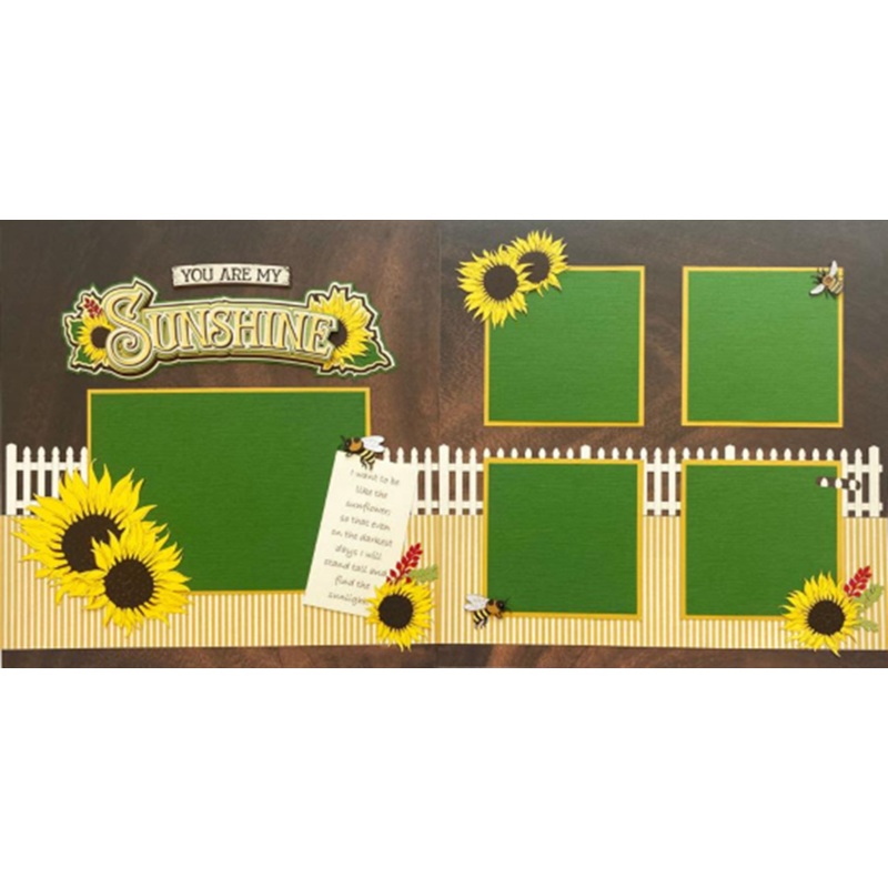 LAST CHANCE!! You Are My Sunshine – 2 Page Layout